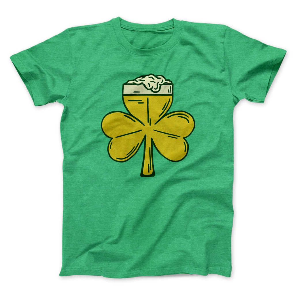 Beer Shamrock Men/Unisex T-Shirt Hoodie, Sweatshirt | CoreVibeTees.com (Image 1)