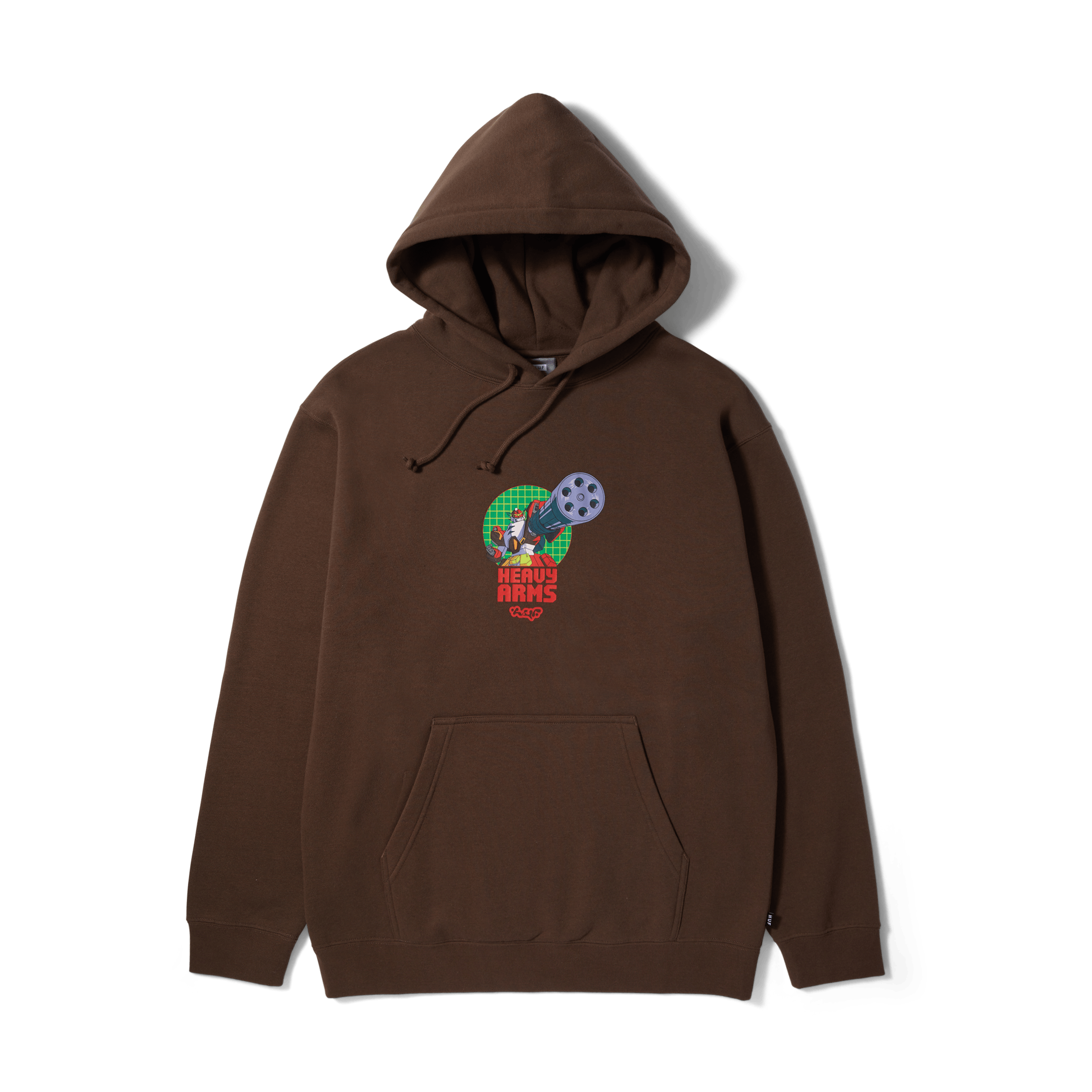 HUF x Gundam Heavy Arms Pullover Hoodie T-Shirts, Sweatshirt | CoreVibeTees.com (Image 1)