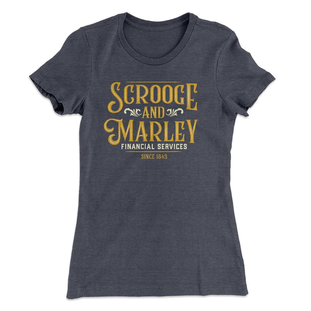 Scrooge & Marley Financial Services Women's T-Shirt Hoodie, Sweatshirt | CoreVibeTees.com (Image 2)