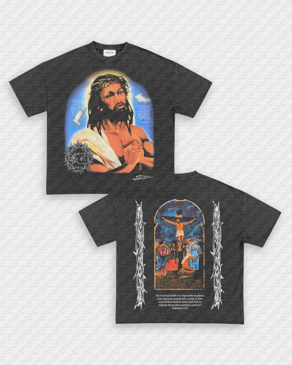 HEBREWS 11:6 TEE - [DS] Hoodie, Sweatshirt | CoreVibeTees.com (Image 4)