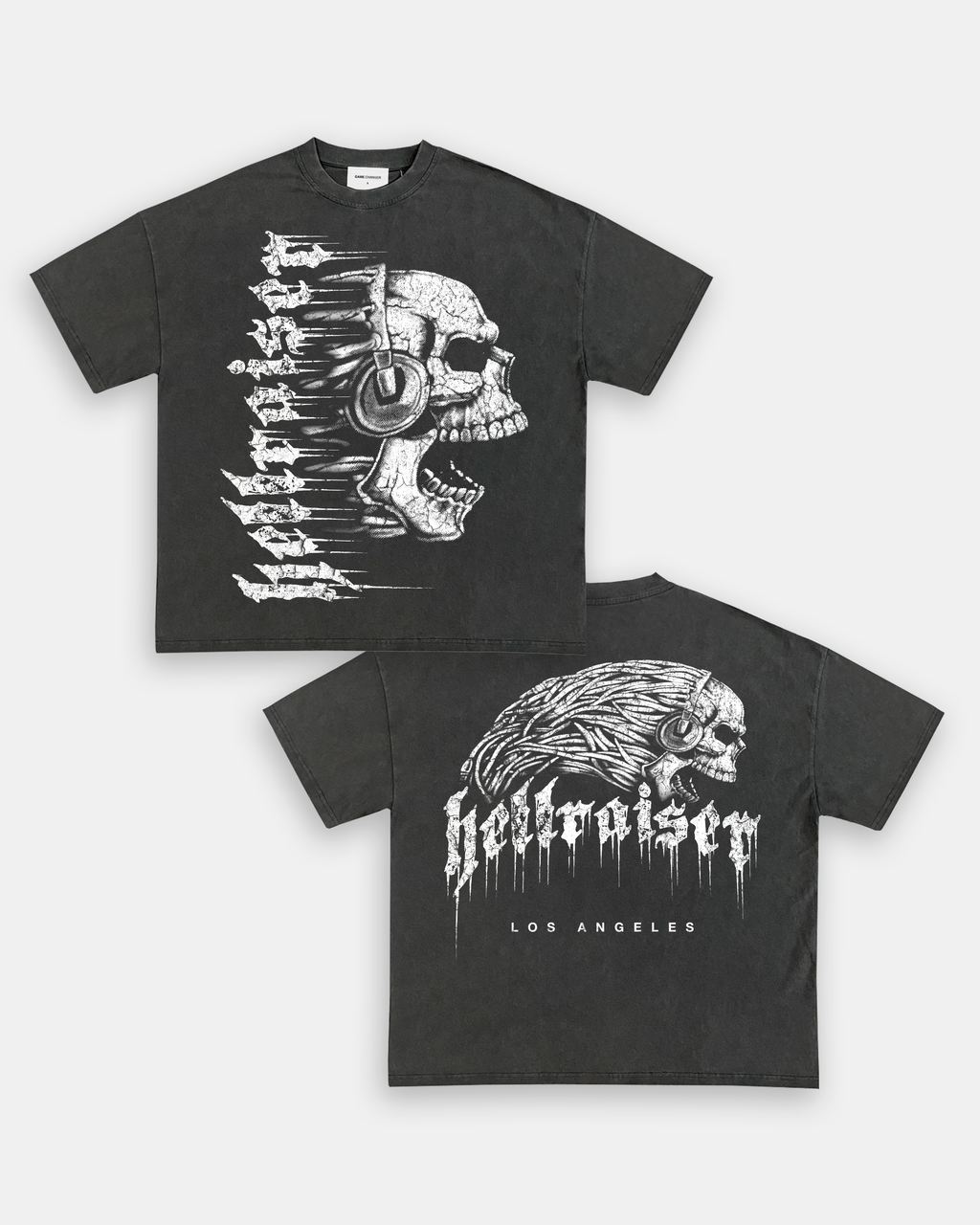 HELLRAISER SKULL LOGO TEE - [DS] Hoodie, Sweatshirt | CoreVibeTees.com (Image 1)