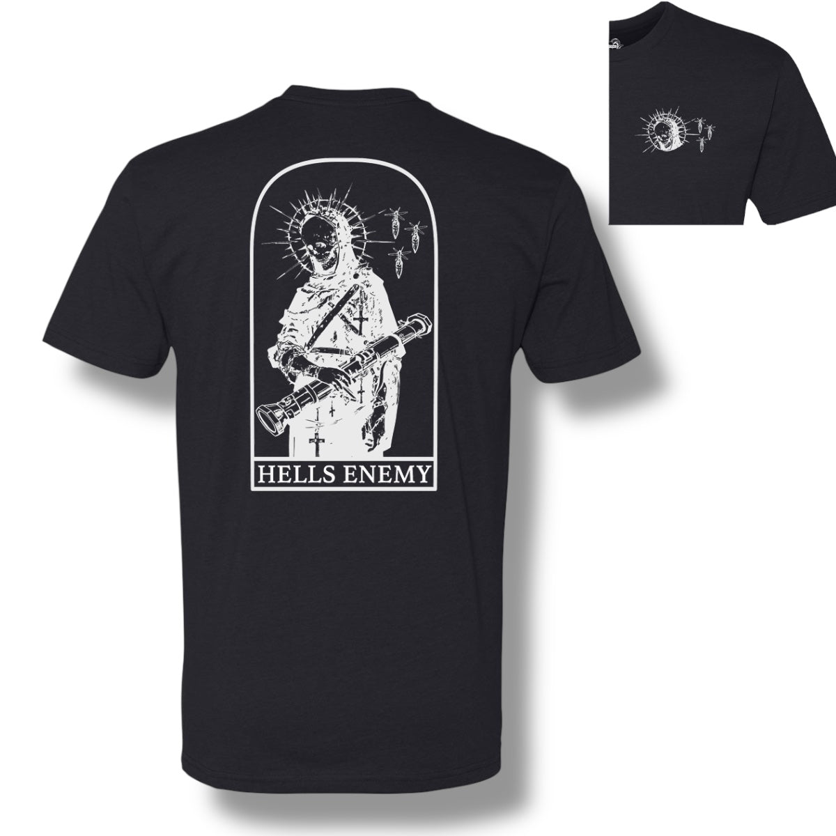 Hells Enemy T-Shirt Hoodie, Sweatshirt | CoreVibeTees.com (Image 1)