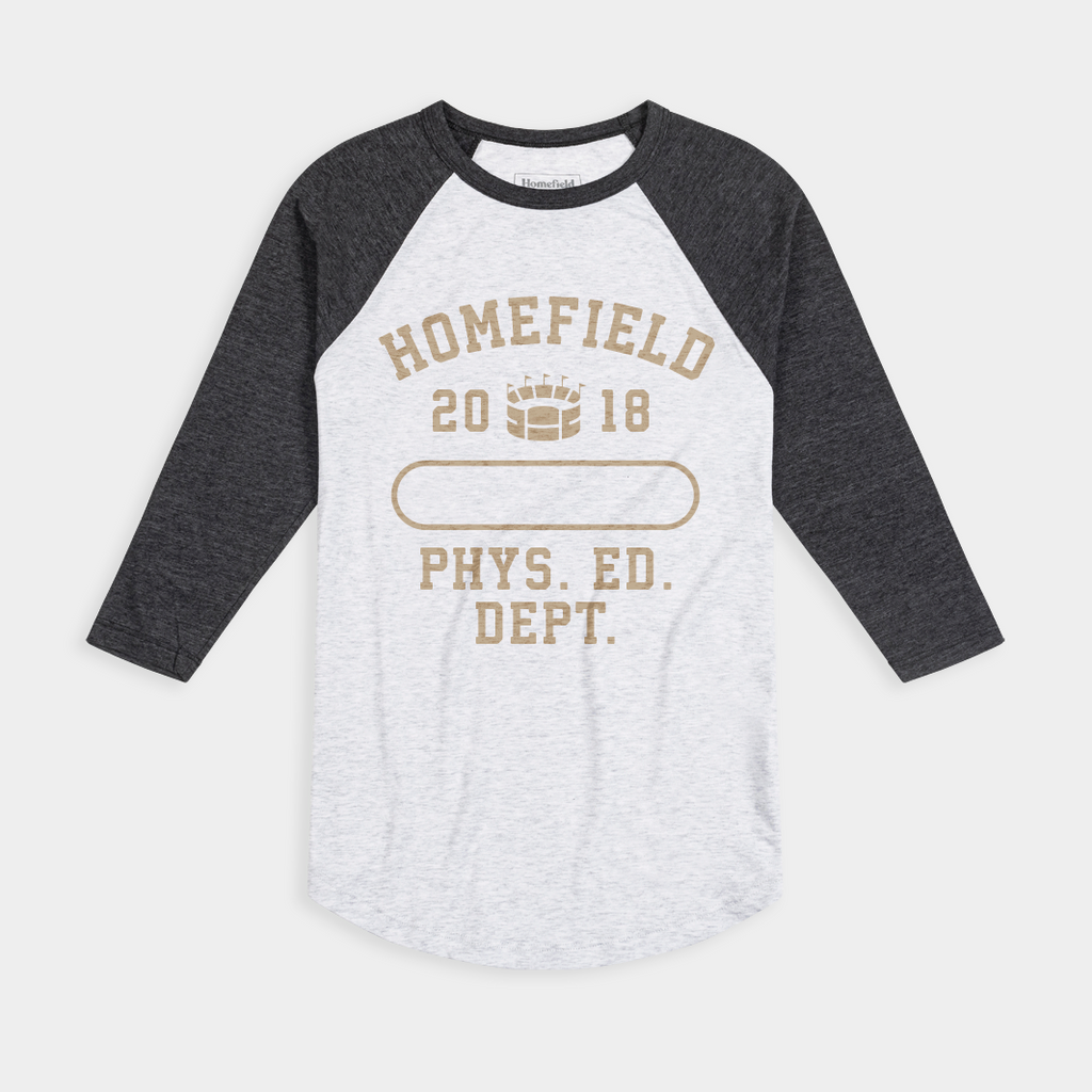 Homefield Phys. Ed. Dept. Baseball Tee Style001 Hoodie, Sweatshirt | CoreVibeTees.com (Image 1)