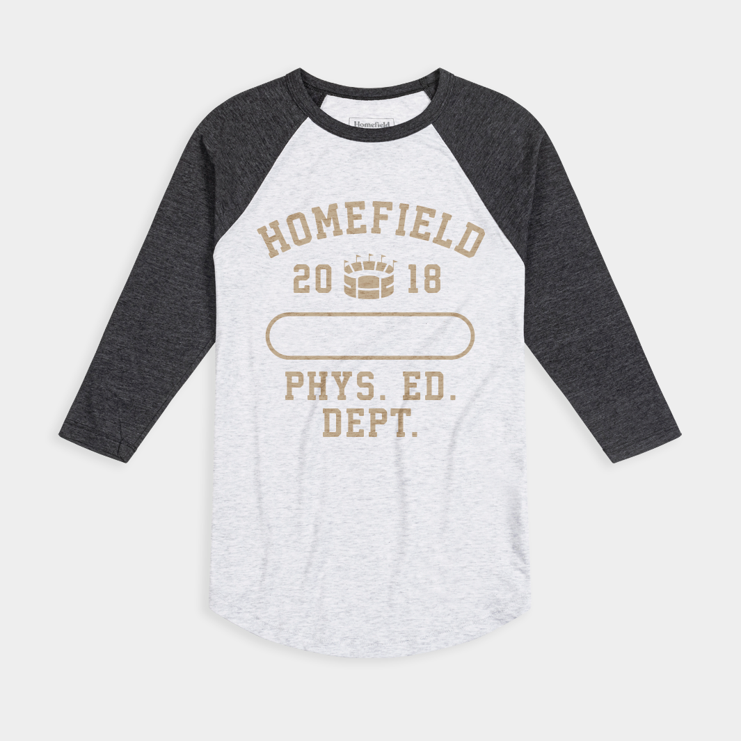 Homefield Phys. Ed. Dept. Baseball Tee Style001 Hoodie, Sweatshirt | CoreVibeTees.com (Image 1)