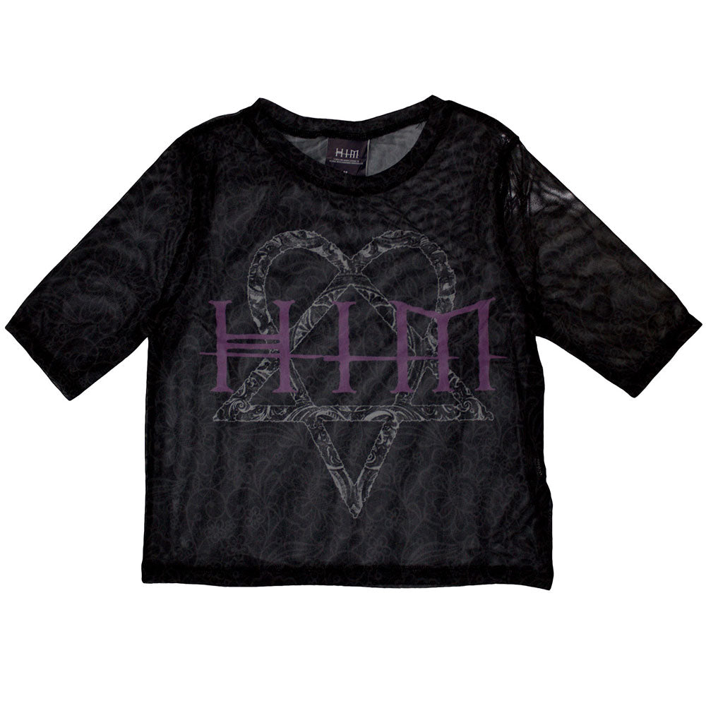 HIM - Heartagram (mesh) ladies shirt Hoodie, Sweatshirt | CoreVibeTees.com