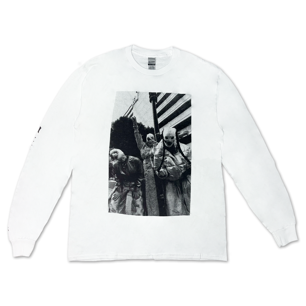 Masked L/S T-shirt Hoodie, Sweatshirt | CoreVibeTees.com (Image 1)