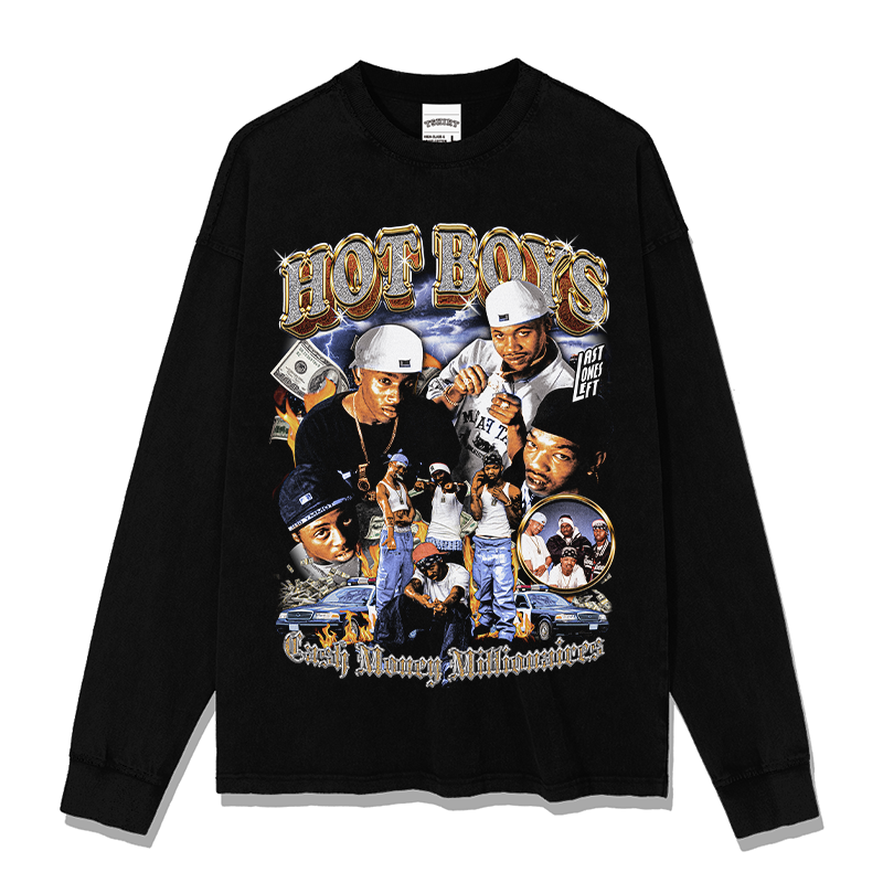 HOT BOYS "CASH MONEY MILLIONAIRES" SWEATSHIRT 2024 T-Shirts, Hoodie | CoreVibeTees.com (Image 1)