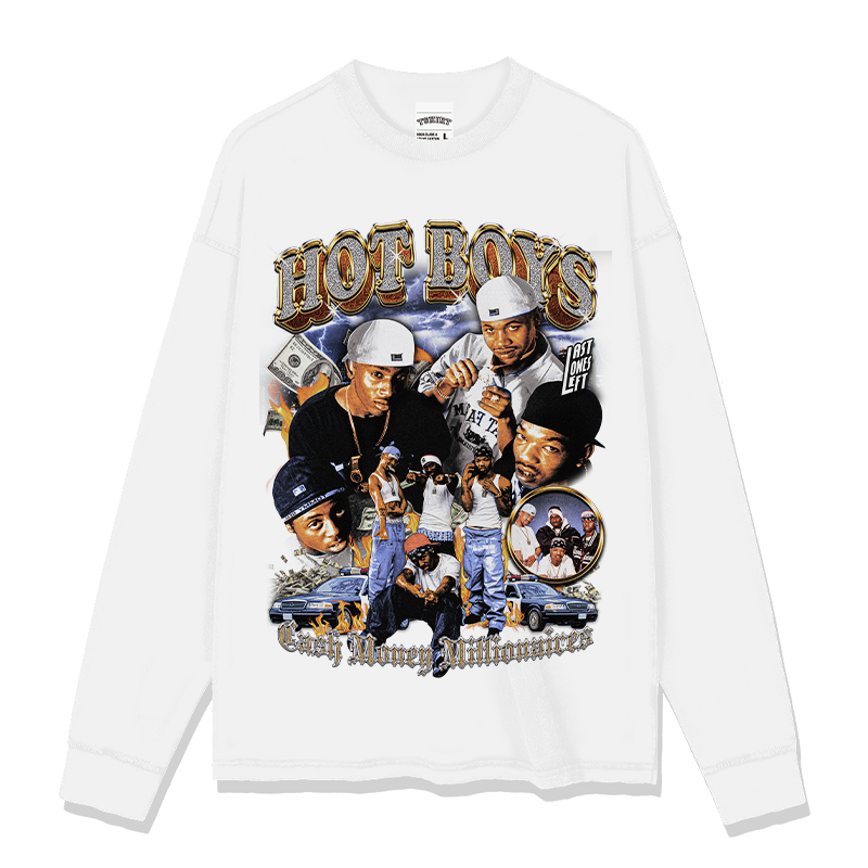HOT BOYS "CASH MONEY MILLIONAIRES" SWEATSHIRT 2024 T-Shirts, Hoodie | CoreVibeTees.com (Image 3)