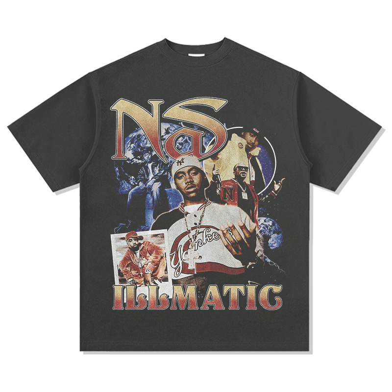 NAS ILLMATIC TEE 2024 Hoodie, Sweatshirt | CoreVibeTees.com (Image 4)