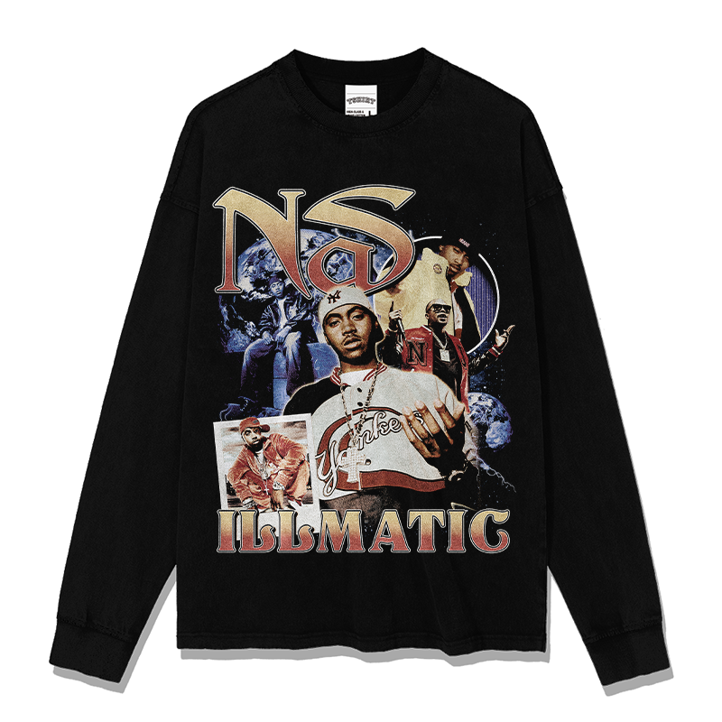 NAS ILLMATIC SWEATSHIRT 2024 T-Shirts, Hoodie | CoreVibeTees.com (Image 1)