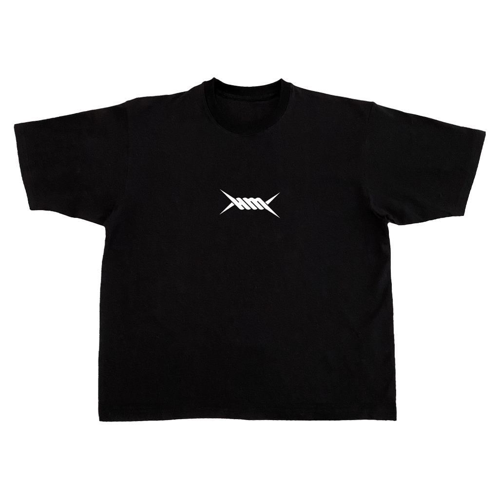 HM Logo Black Tee Hoodie, Sweatshirt | CoreVibeTees.com (Image 1)