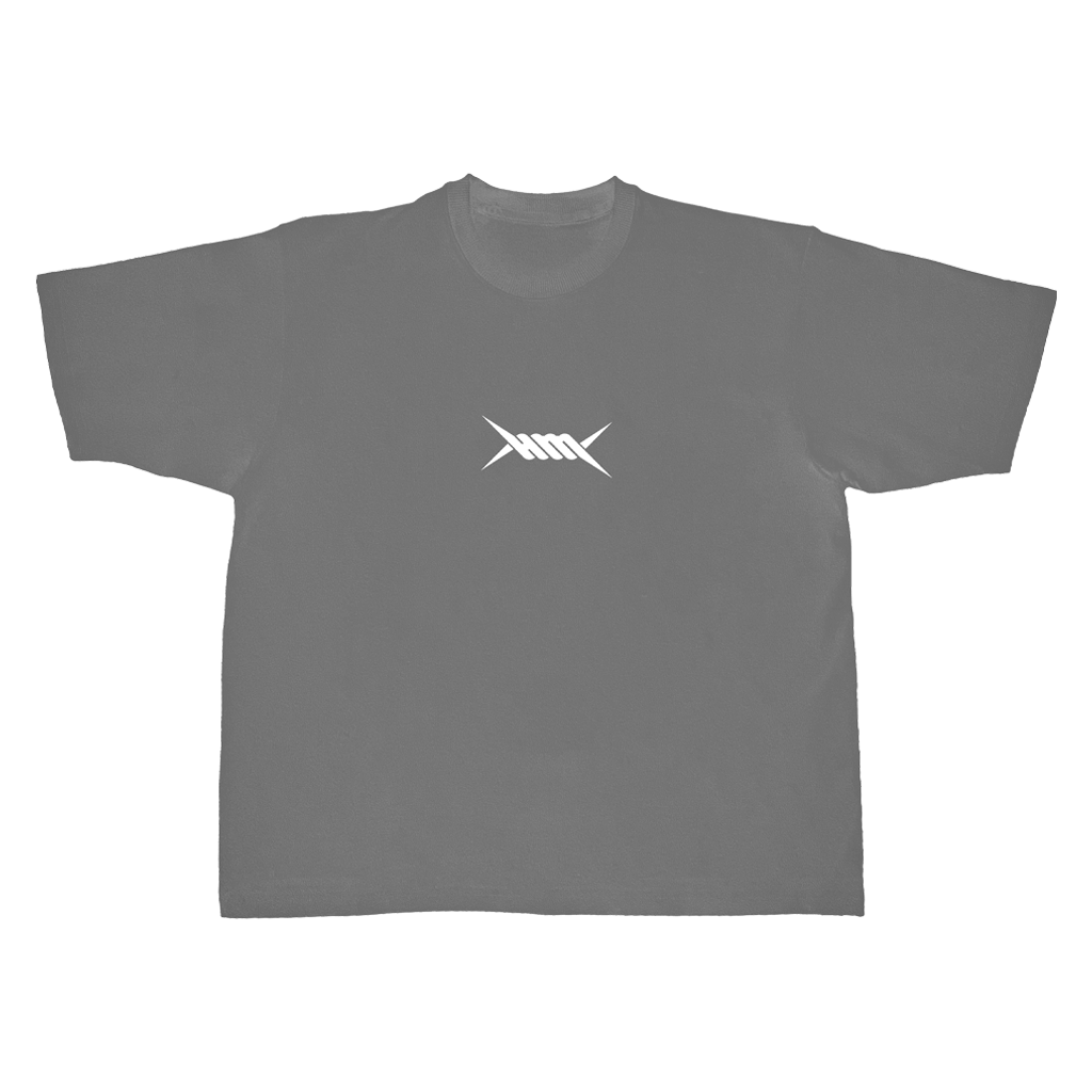 HM Logo Grey Tee Hoodie, Sweatshirt | CoreVibeTees.com (Image 1)
