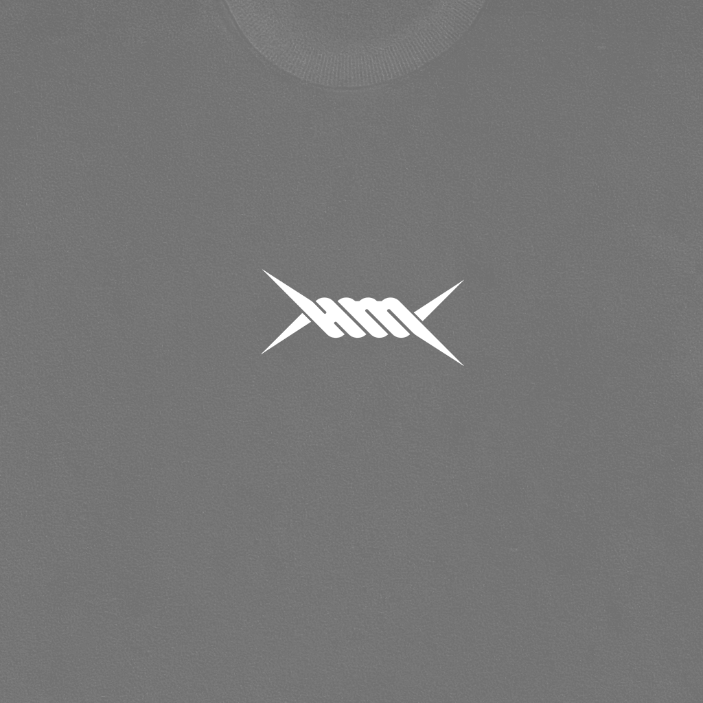 HM Logo Grey Tee Hoodie, Sweatshirt | CoreVibeTees.com (Image 2)
