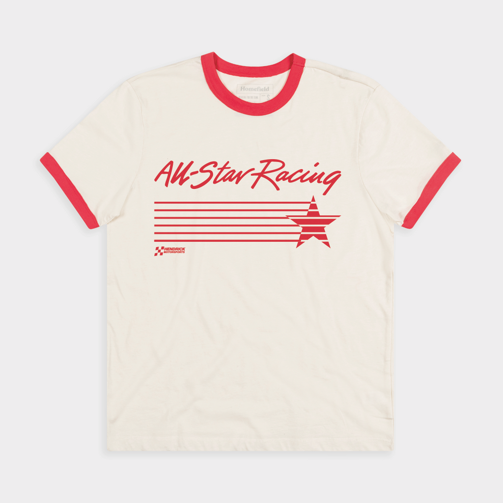 Hendrick Motorsports Retro All-Star Racing Ringer Tee Style001 Hoodie, Sweatshirt | CoreVibeTees.com