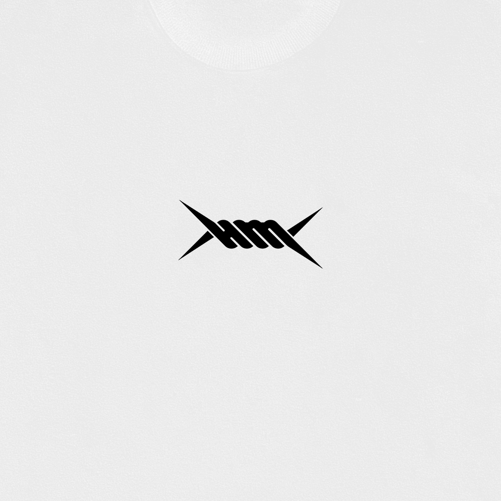 HM Logo White Tee Hoodie, Sweatshirt | CoreVibeTees.com (Image 2)