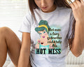HOT MESS Tee Hoodie, Sweatshirt | CoreVibeTees.com (Image 1)