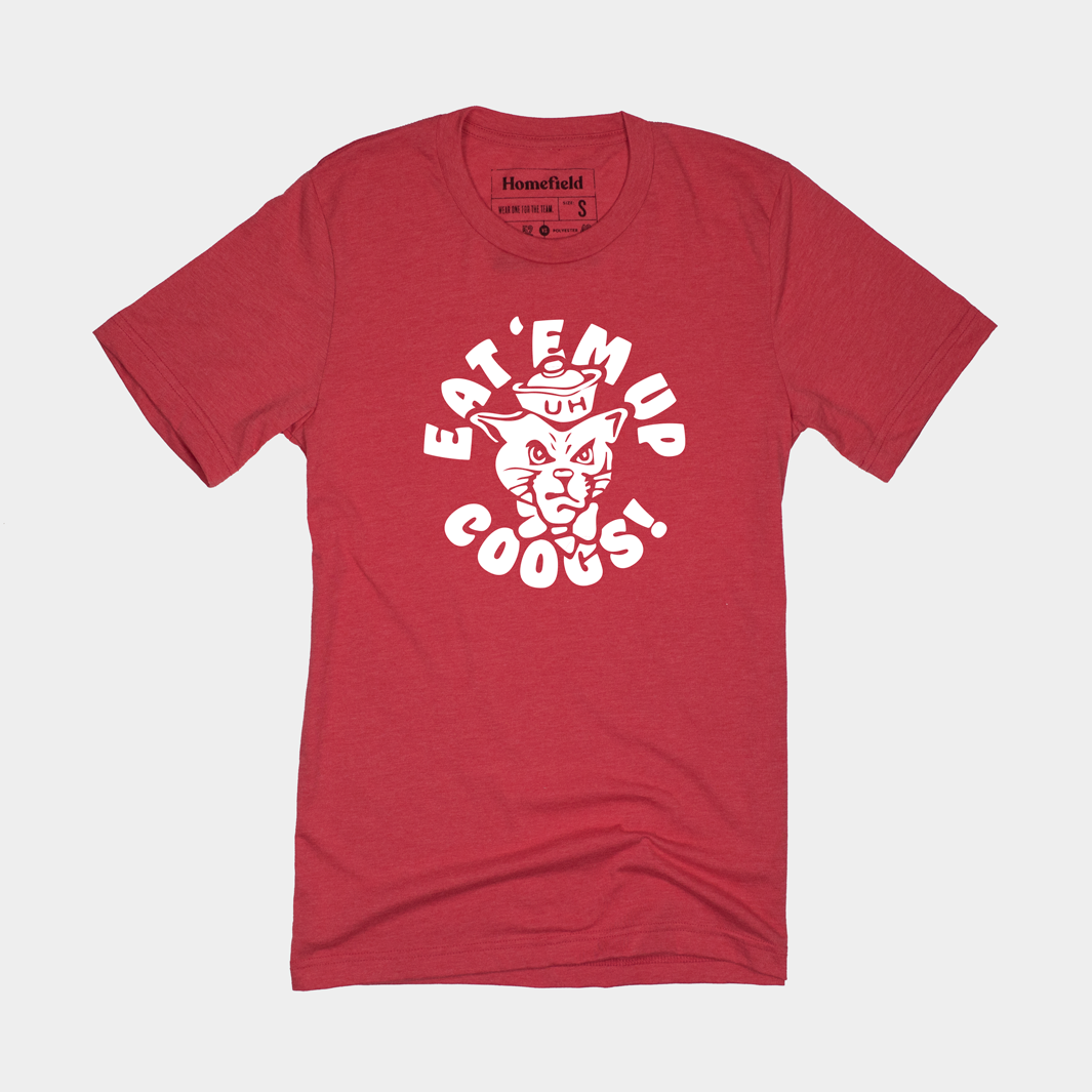 Houston ‚ÄúEat ‚ÄòEm Up, Coogs!‚Äù Tee Style001 Hoodie, Sweatshirt | CoreVibeTees.com