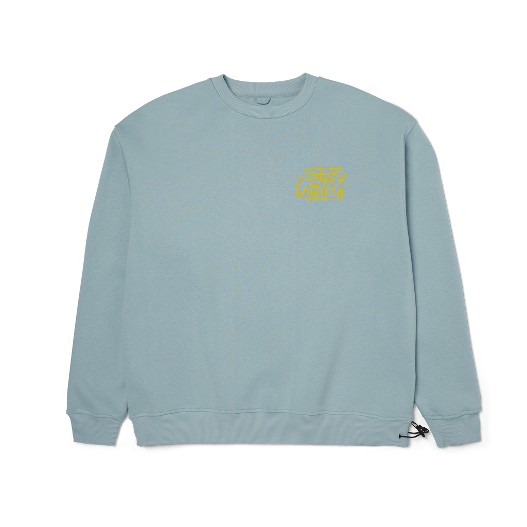 HUF x 686 Premium Heavyweight Crewneck Sweatshirt T-Shirts, Hoodie | CoreVibeTees.com (Image 1)