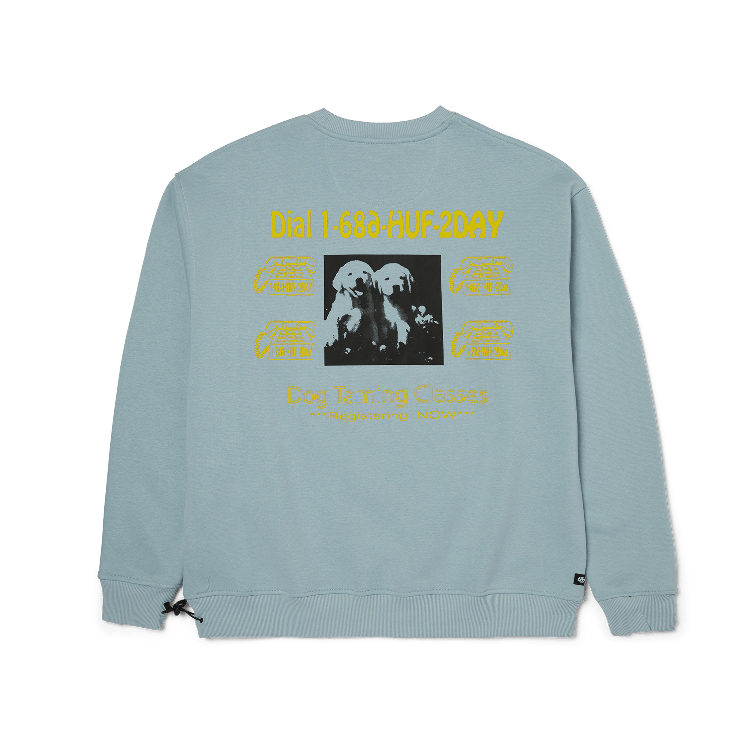 HUF x 686 Premium Heavyweight Crewneck Sweatshirt T-Shirts, Hoodie | CoreVibeTees.com (Image 2)