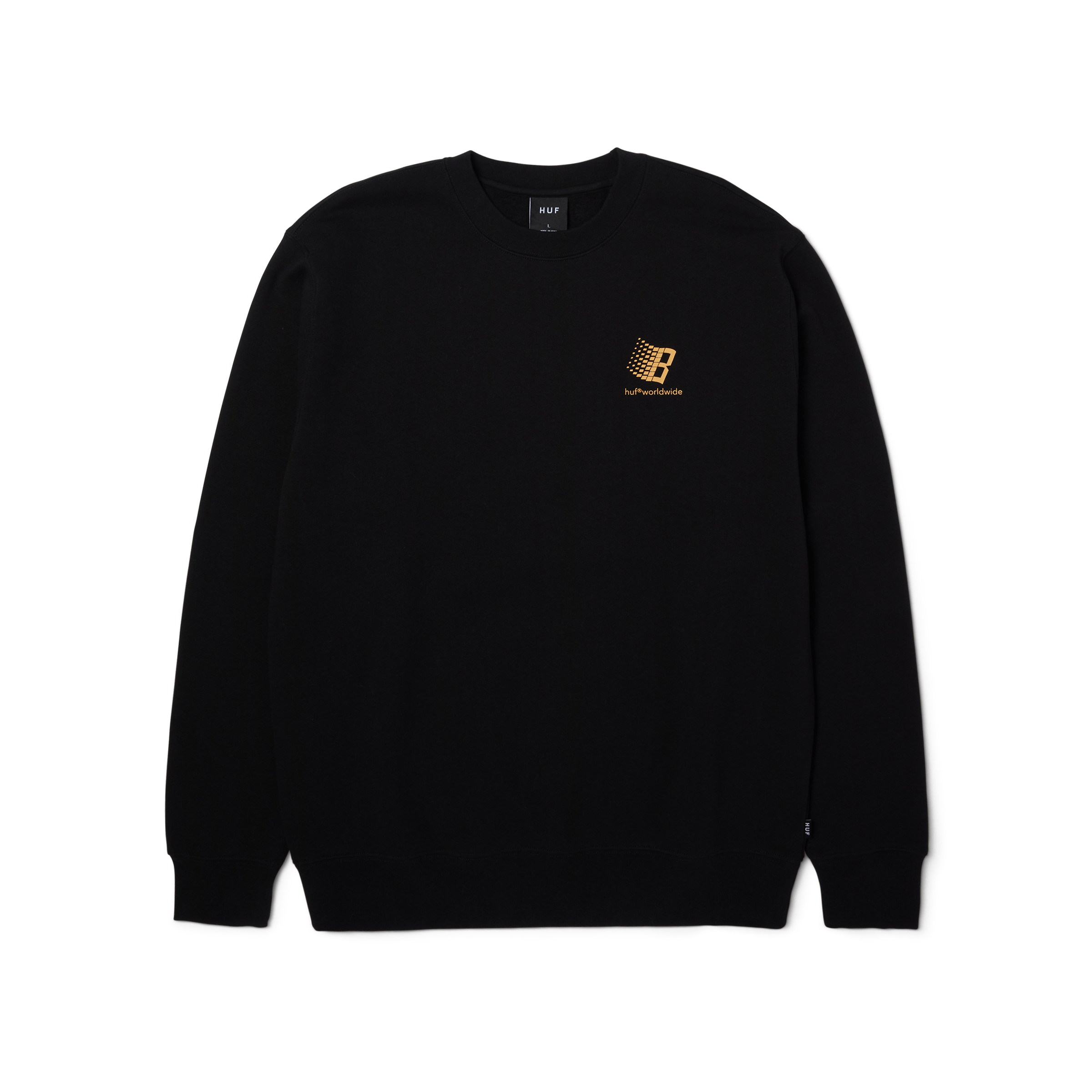 HUF x Bronze56K Crewneck Sweatshirt T-Shirts, Hoodie | CoreVibeTees.com (Image 2)