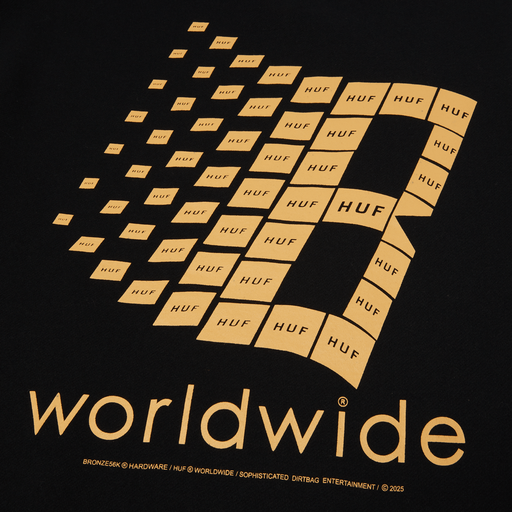 HUF x Bronze56K Crewneck Sweatshirt T-Shirts, Hoodie | CoreVibeTees.com (Image 3)