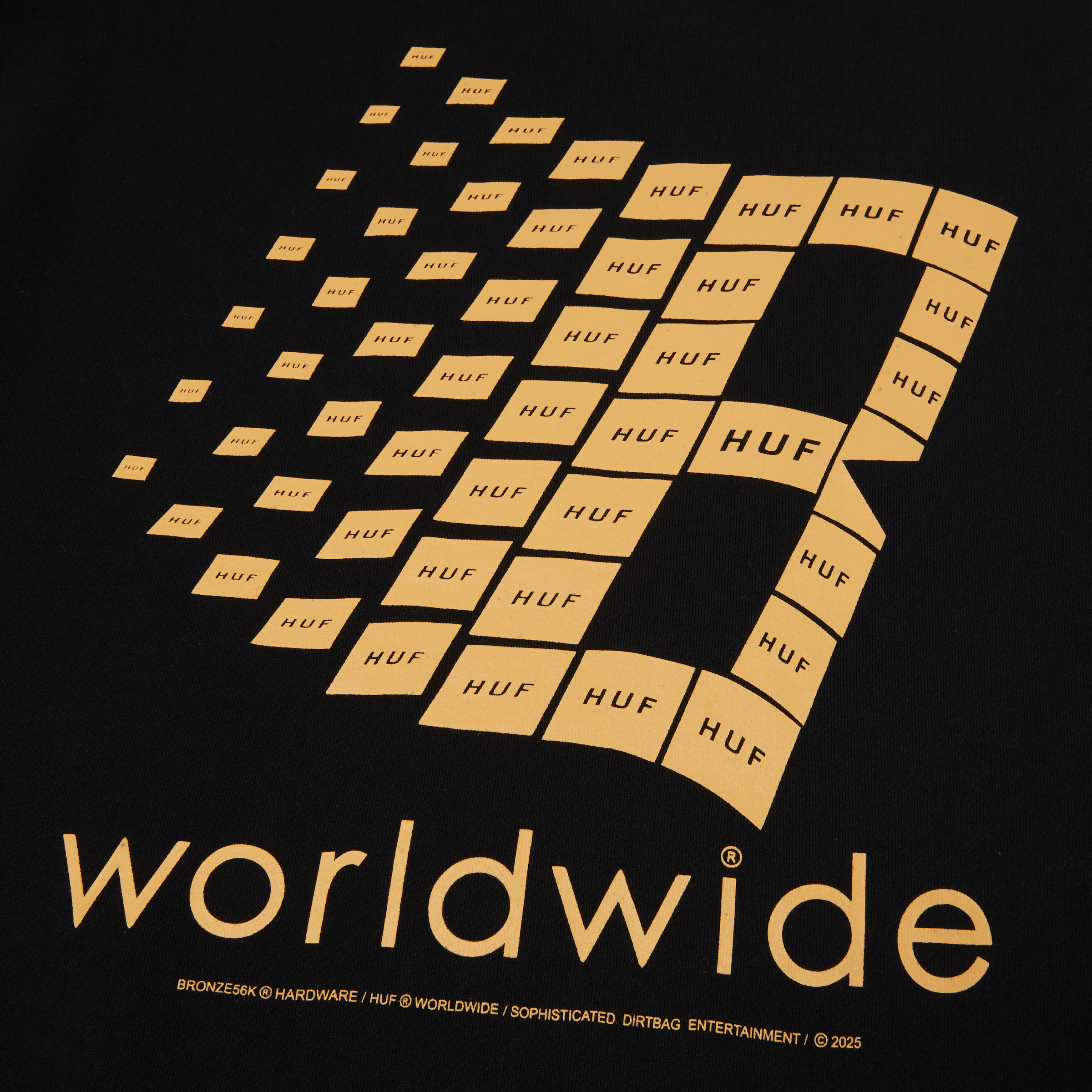 HUF x Bronze56K Crewneck Sweatshirt T-Shirts, Hoodie | CoreVibeTees.com (Image 3)
