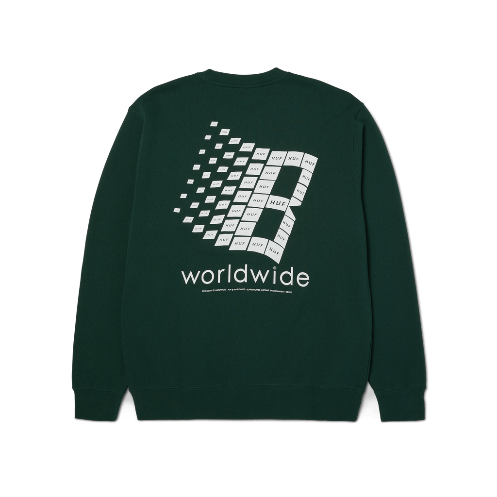 HUF x Bronze56K Crewneck Sweatshirt T-Shirts, Hoodie | CoreVibeTees.com (Image 5)