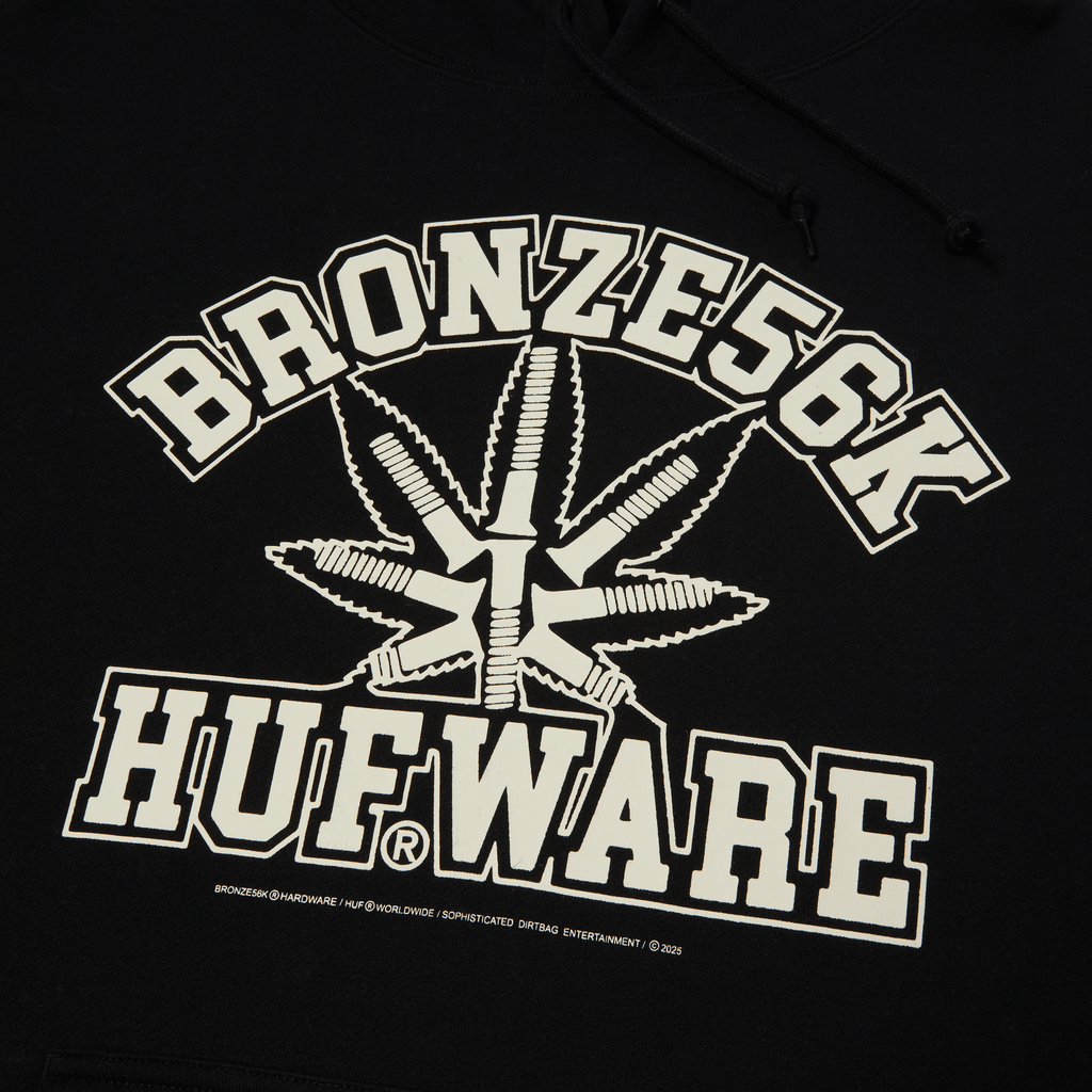 HUF x Bronze56K Plantware Pullover Hoodie T-Shirts, Sweatshirt | CoreVibeTees.com (Image 4)
