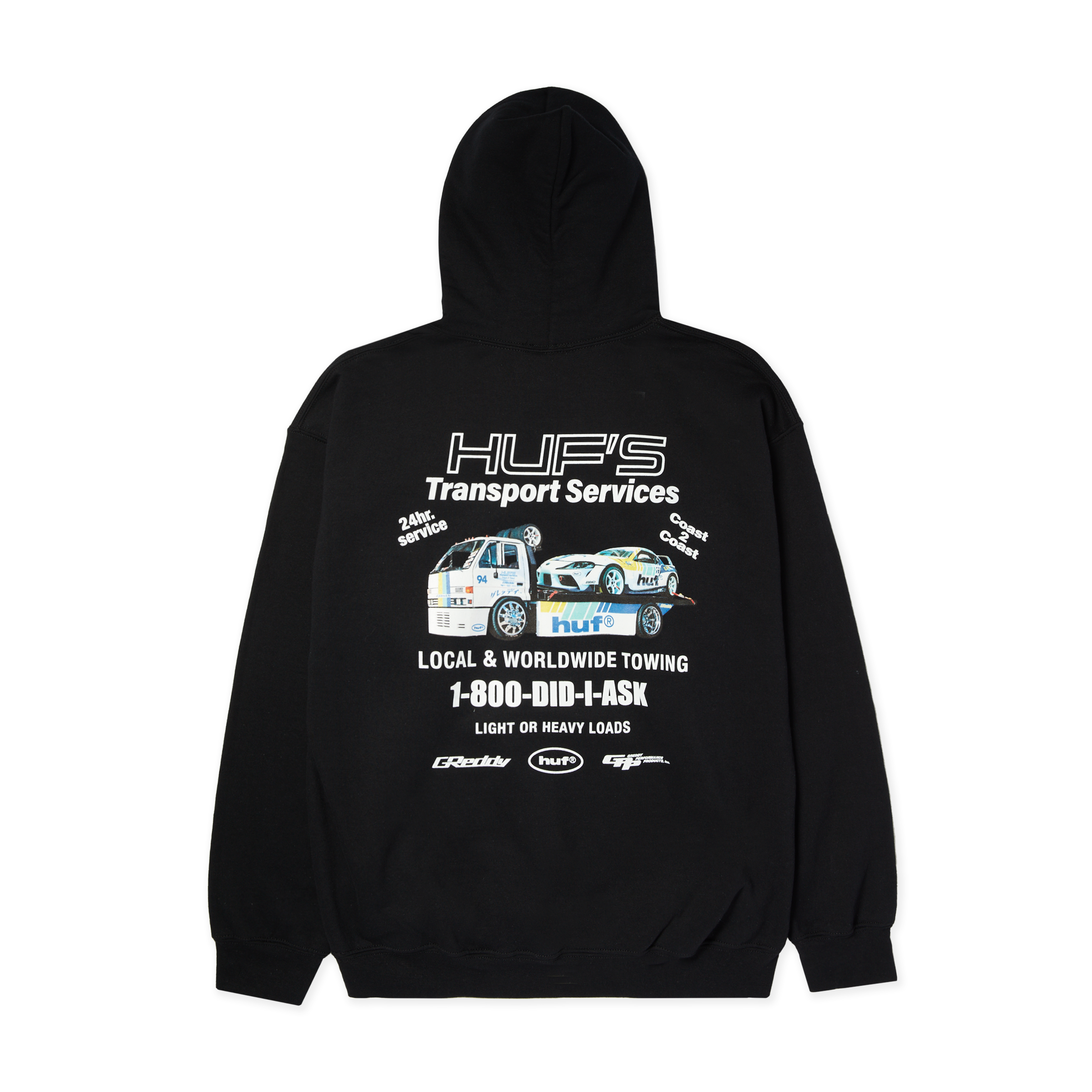 HUF x GReddy Tow Pullover Hoodie T-Shirts, Sweatshirt | CoreVibeTees.com (Image 2)