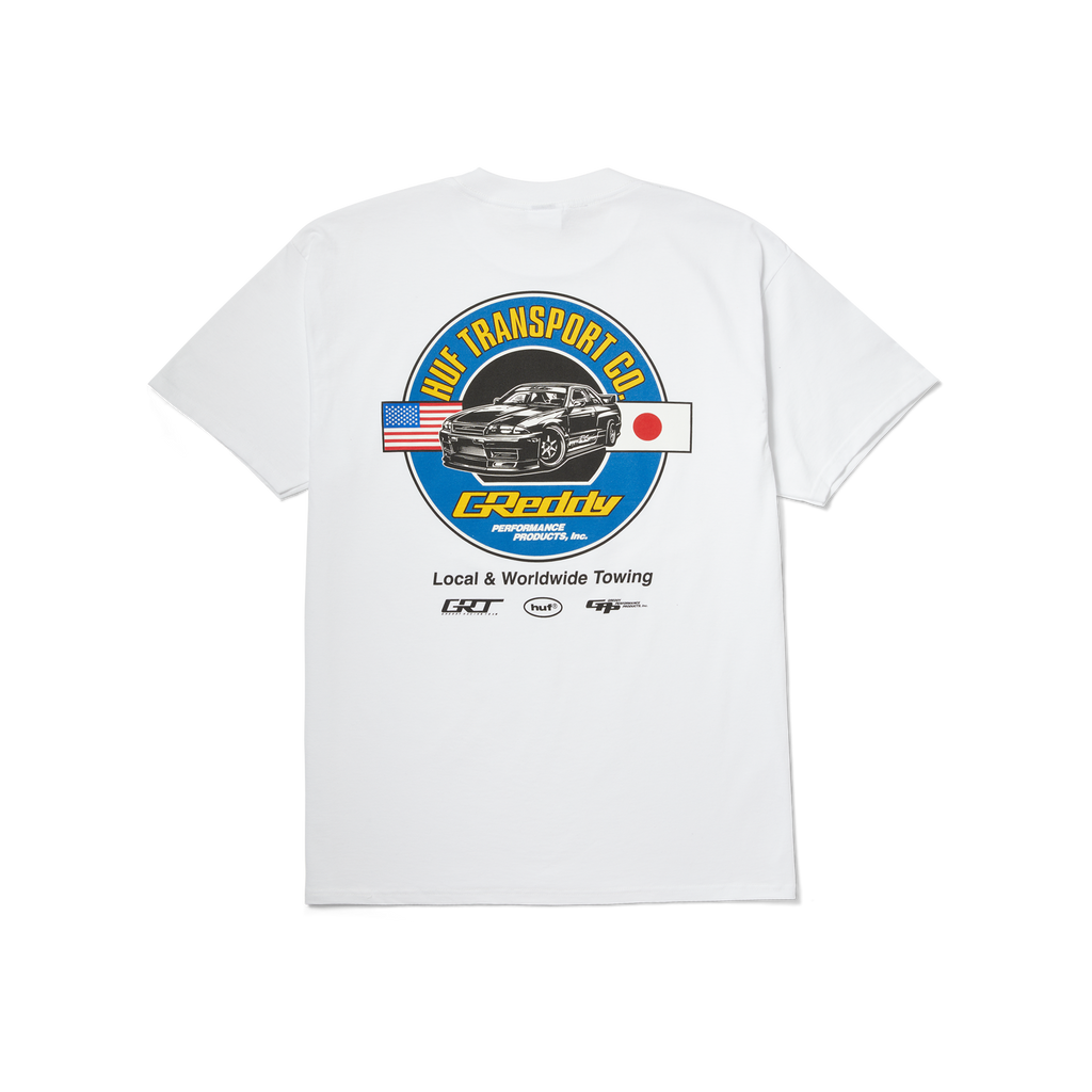 HUF x GReddy Transport T-Shirt Hoodie, Sweatshirt | CoreVibeTees.com (Image 1)