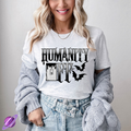 HUMANITY OFF TEE Hoodie, Sweatshirt | CoreVibeTees.com (Image 1)