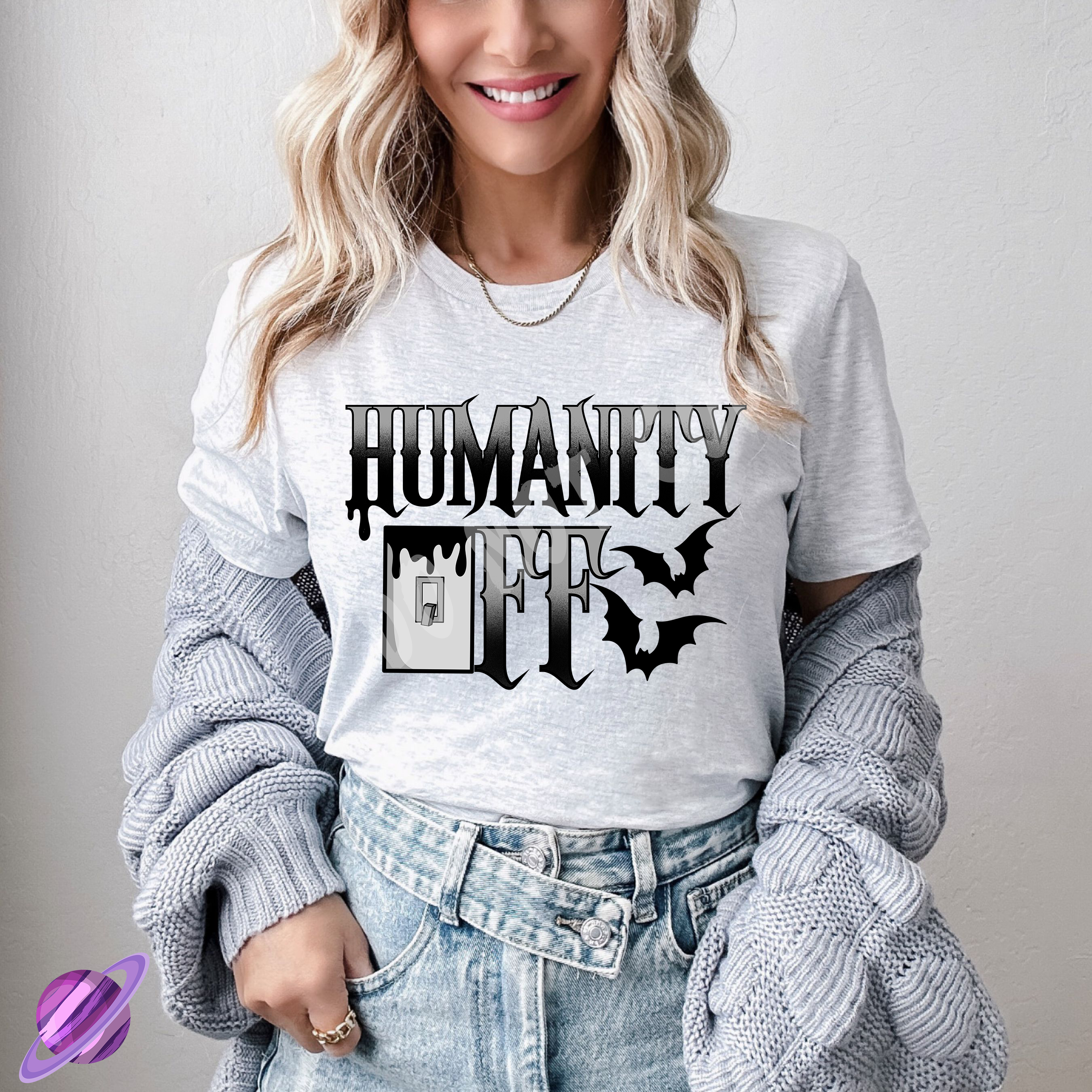 HUMANITY OFF TEE Hoodie, Sweatshirt | CoreVibeTees.com (Image 1)