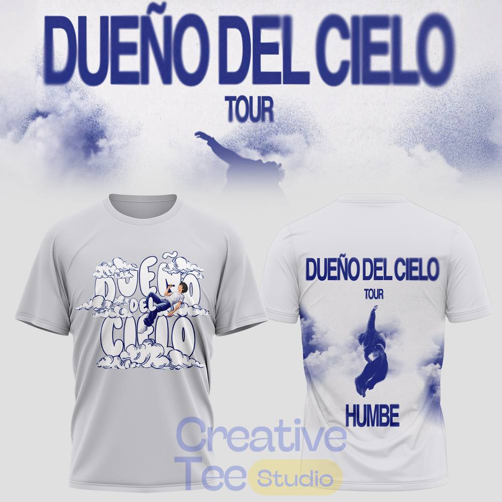 HUMBE DUENO DEL CIELO Tour 2026 Special Tee Hoodie
