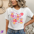 HUNNY LOVE - VALENTINE RUN 1-UNISEX TEE Hoodie, Sweatshirt | CoreVibeTees.com (Image 1)