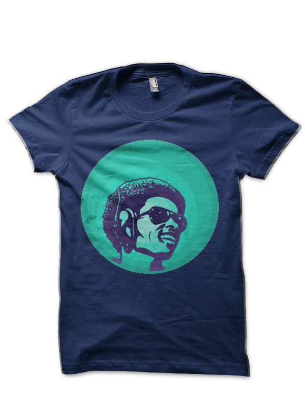 Stevie Wonder (Blue) T-Shirt Hoodie, Sweatshirt | CoreVibeTees.com