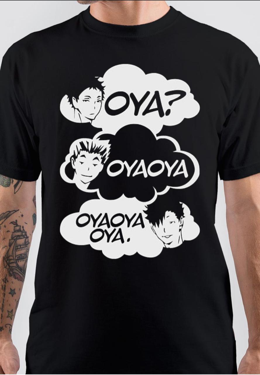 Haikyu Oya Oya T-Shirt Hoodie, Sweatshirt | CoreVibeTees.com