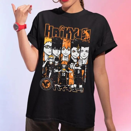 Haikyuu Crew T-Shirt - The Ultimate Gift for Anime Enthusiasts Sweatshirt, Hoodie, Comfort Colors
