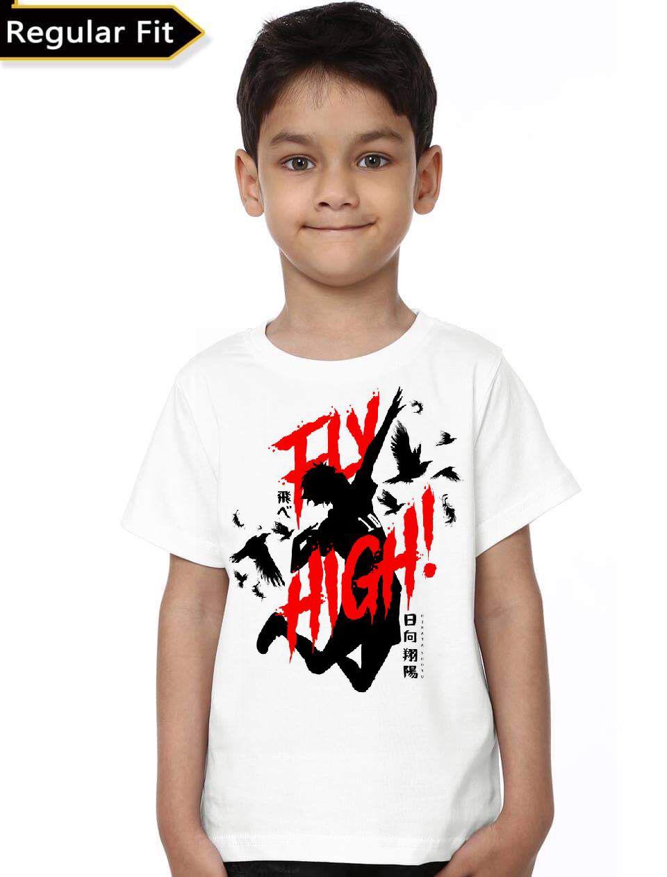 Haikyuu Fly High Kids T-Shirt Hoodie, Sweatshirt | CoreVibeTees.com