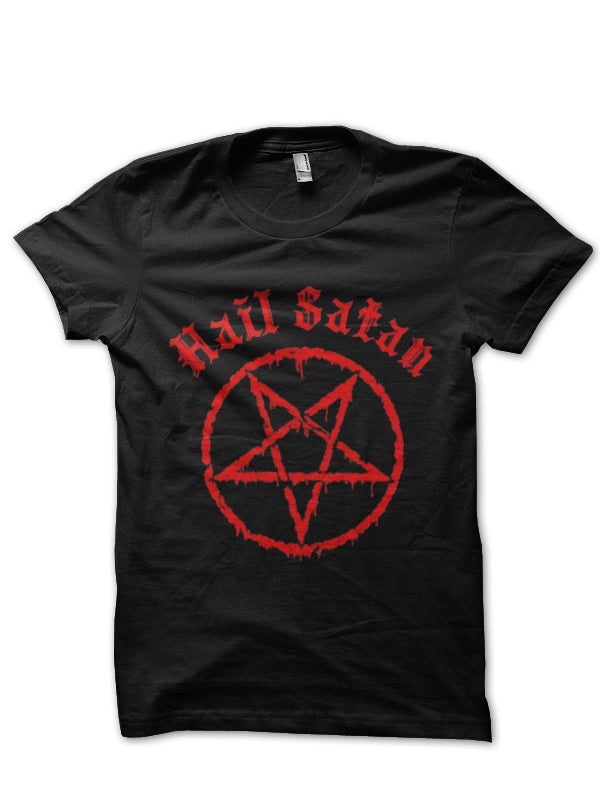 Hail Satan T-Shirt Style002 Hoodie, Sweatshirt | CoreVibeTees.com