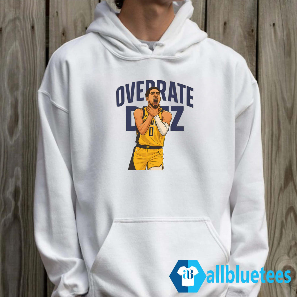 Haliburton Choke Overrate Deez Shirt