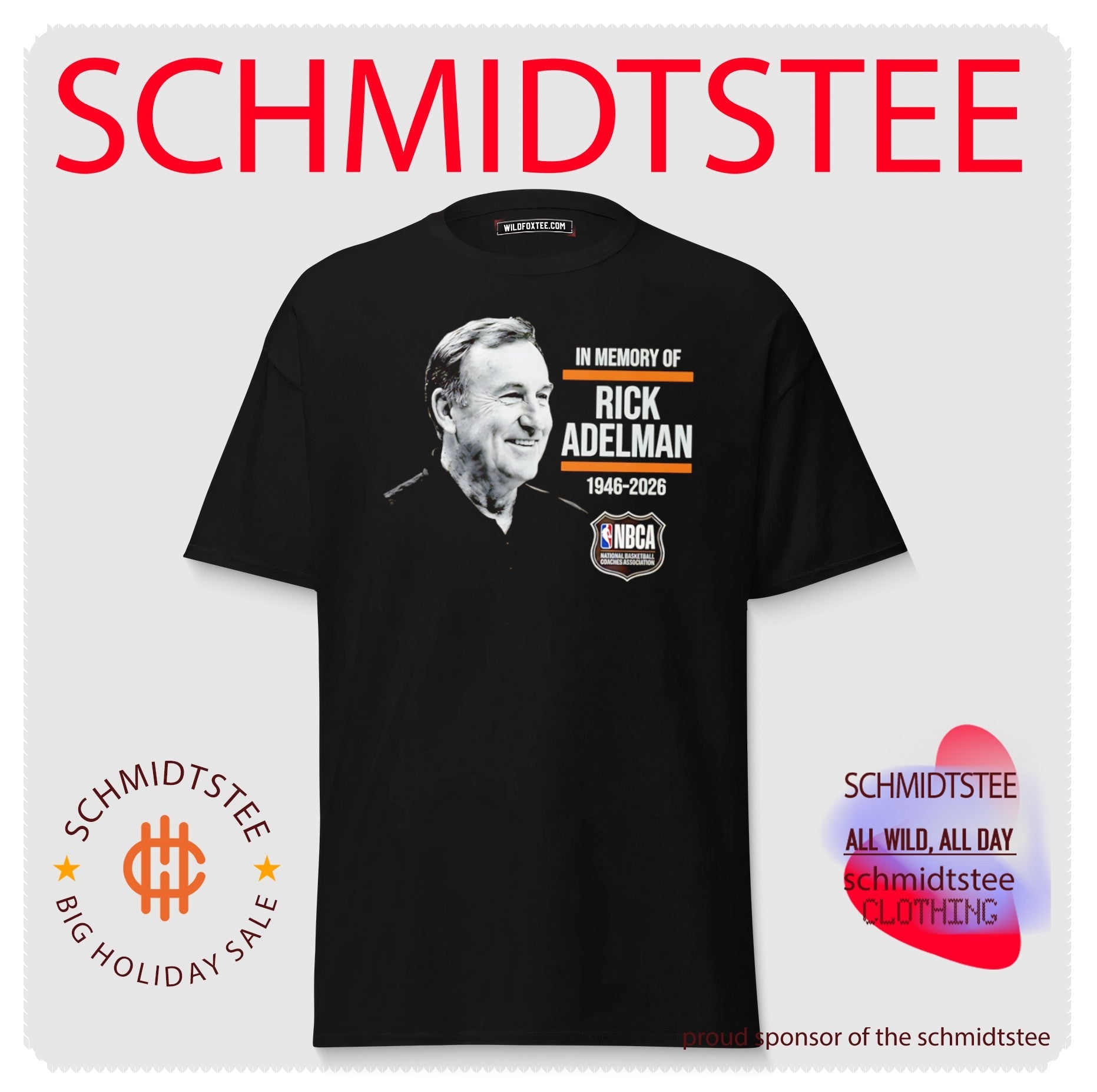 Hall of Fame Rick Adelman Memorial Honoring a Basketball Legend shirt