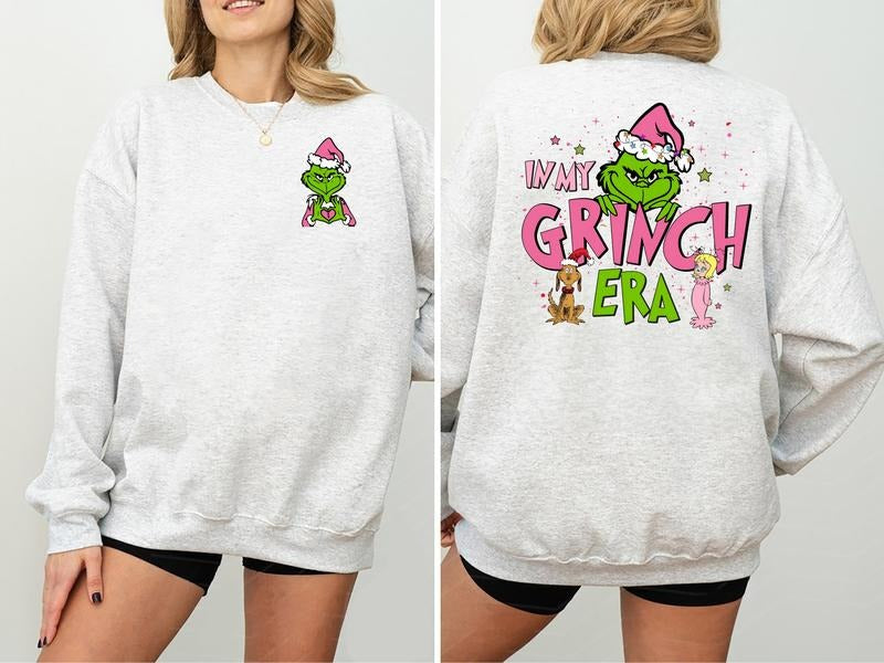 Halloween Christmas Sweatshirt, Whoville University Christmas Sweatshirt, Funny Christmas hoodie, Trendy Christmas Sweatshirt 2024, Family T-shirt, Unisex Christmas Gift, Funny Sweater, Christmas 2024