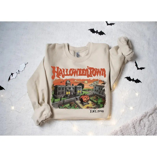 Halloween Est 1998 Sweatshirt, Halloween University, Retro Halloween Sweatshirt, Fall Sweatshirt, Halloween Sweatshirt