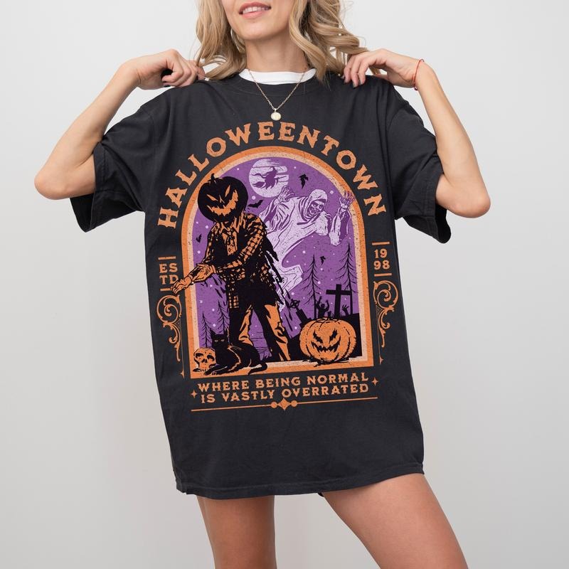 Halloweentown 1998 Shirt, Halloween Sweatshirt, Halloween Shirt, Retro Halloween Shirt, Halloween Pumpkin Crewneck, Fall Shirt, Retro Halloweentown Sweatshirt, Fall Sweatshirt, Halloween Sweatshirt