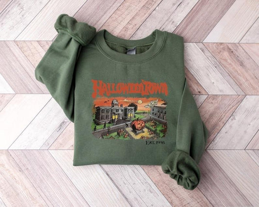 Halloweentown Est 1998 Sweatshirt, Halloweentown University, Retro Halloweentown Shirt, Fall Sweater, Halloween Hoodie