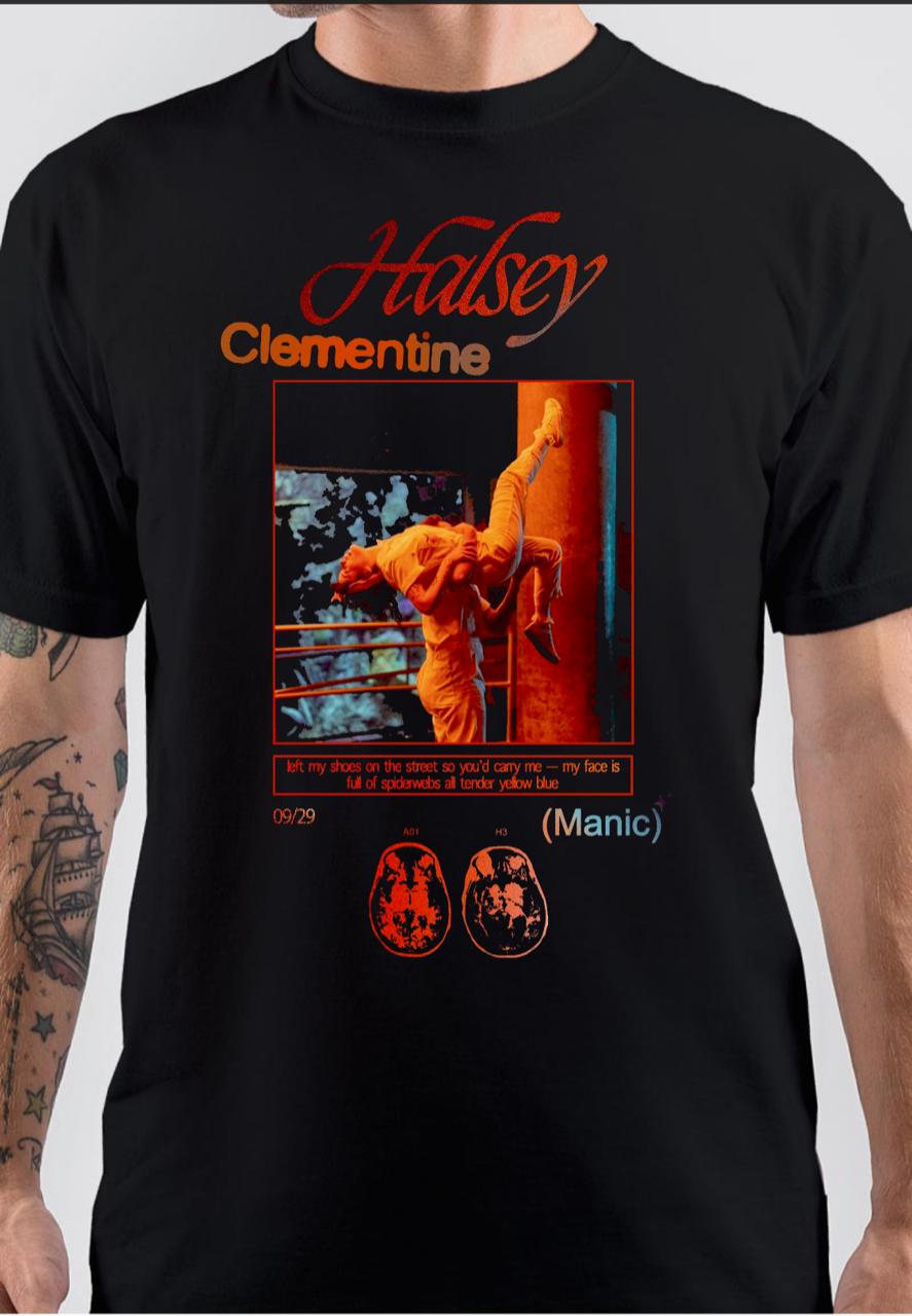 Halsey Black T-Shirt Hoodie, Sweatshirt | CoreVibeTees.com