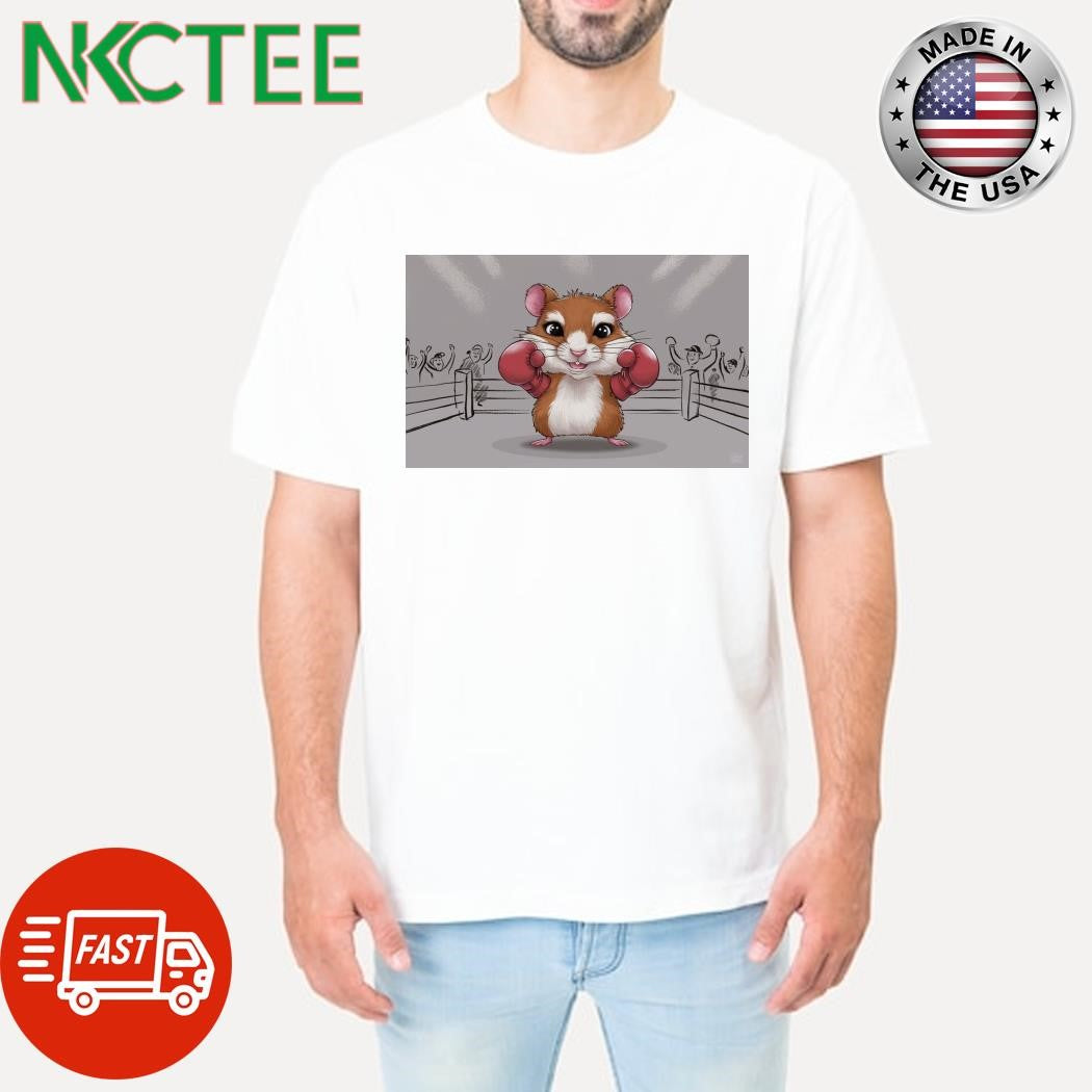 Hamster boxing shirt