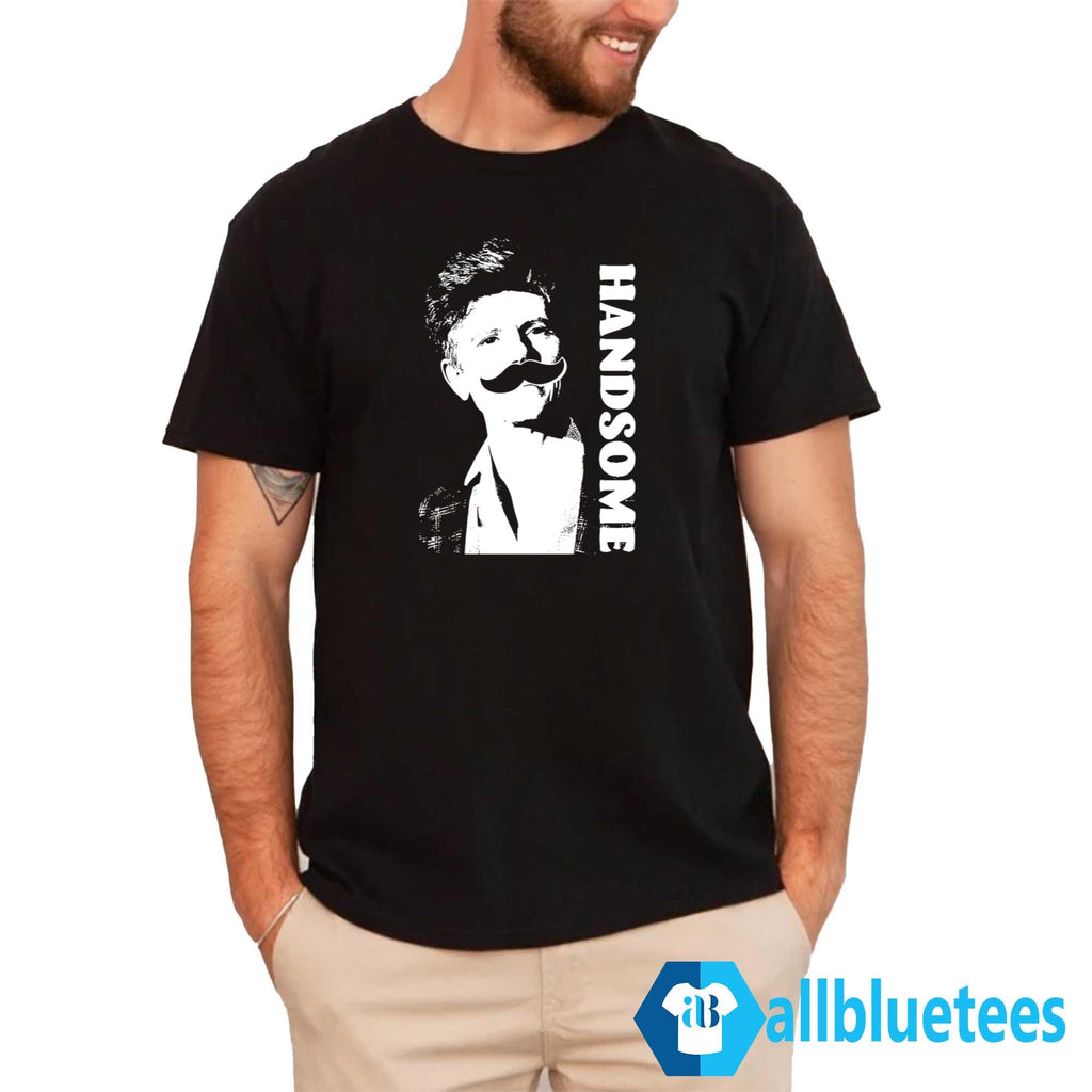 Handsome Podcast Tig Mustache Shirt