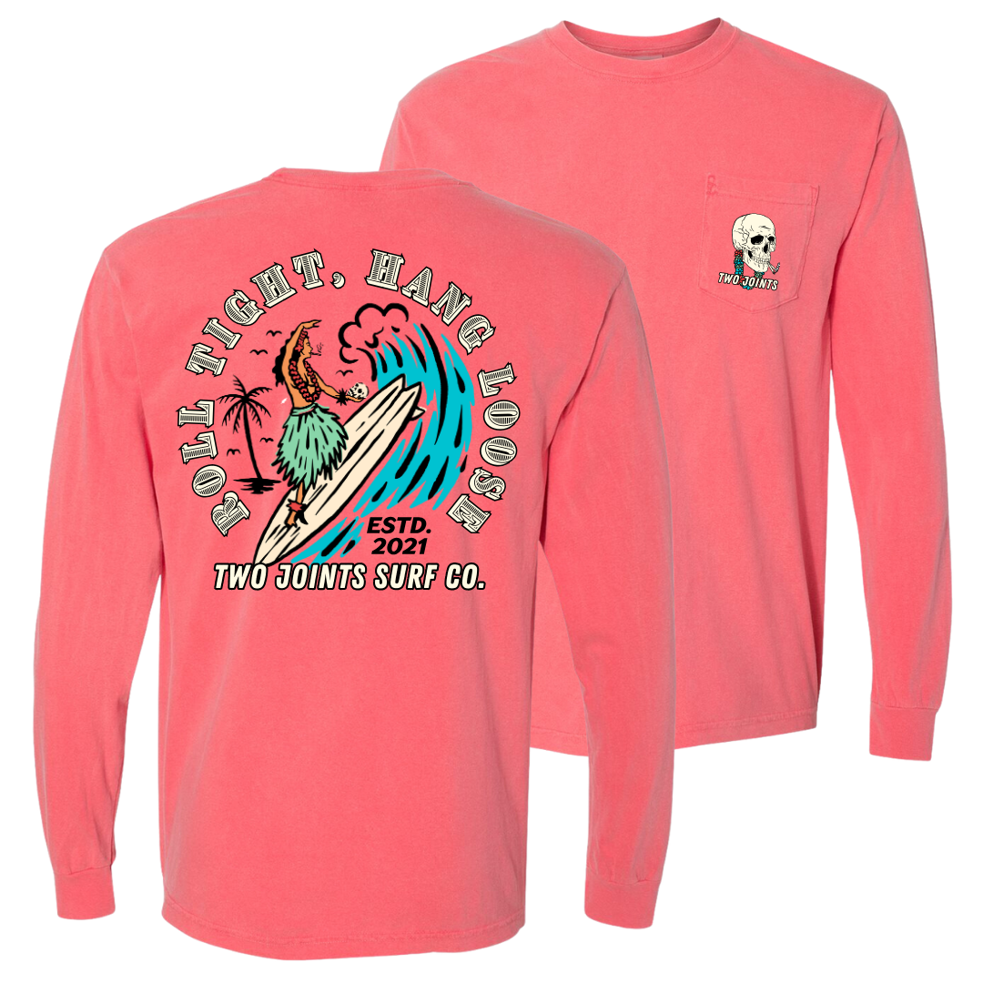 Hang Loose Long Sleeve Tee Hoodie, Sweatshirt | CoreVibeTees.com