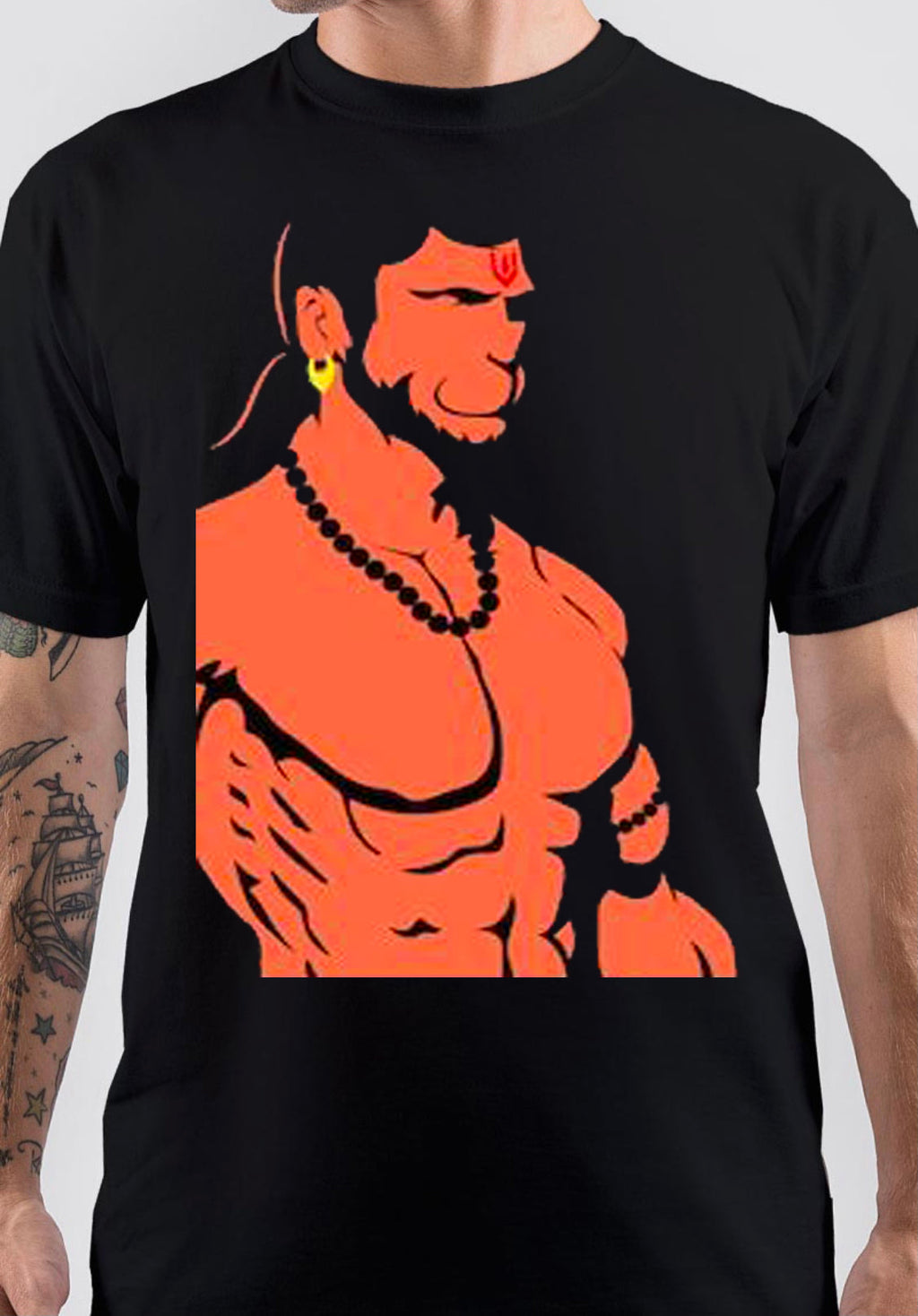 Hanuman Black T-Shirt Style002 Hoodie, Sweatshirt | CoreVibeTees.com